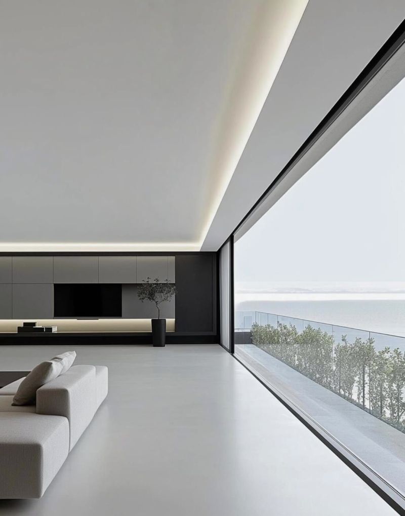 黑白极简风现代简约 - 家居知识