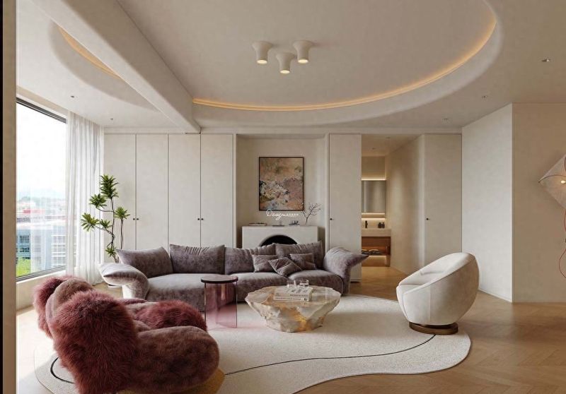 118㎡华润九悦|现代奶油，治愈系新家！ - 今日头条