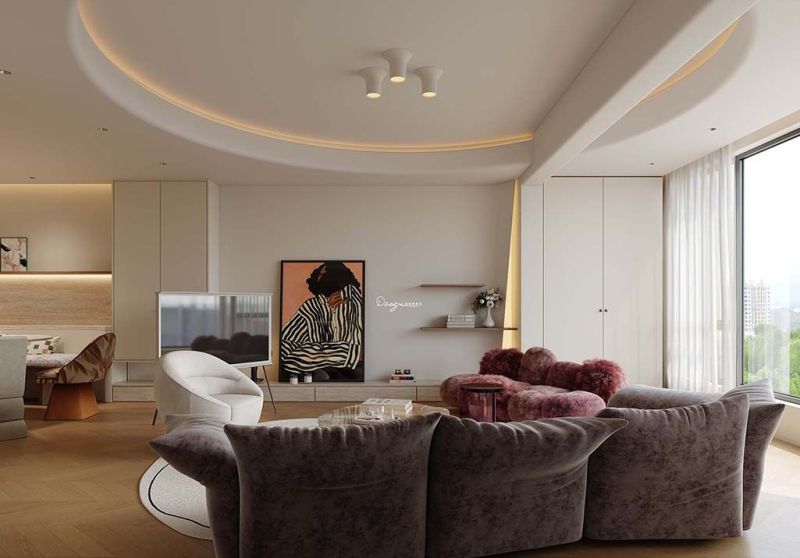 118㎡华润九悦|现代奶油，治愈系新家！ - 家居知识