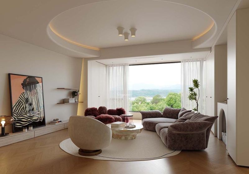 118㎡华润九悦|现代奶油，治愈系新家！ - 家居知识