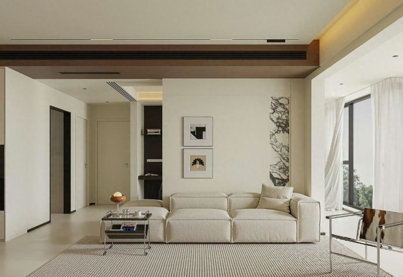 分享/奶油系的客厅，明亮简洁 - 家居知识