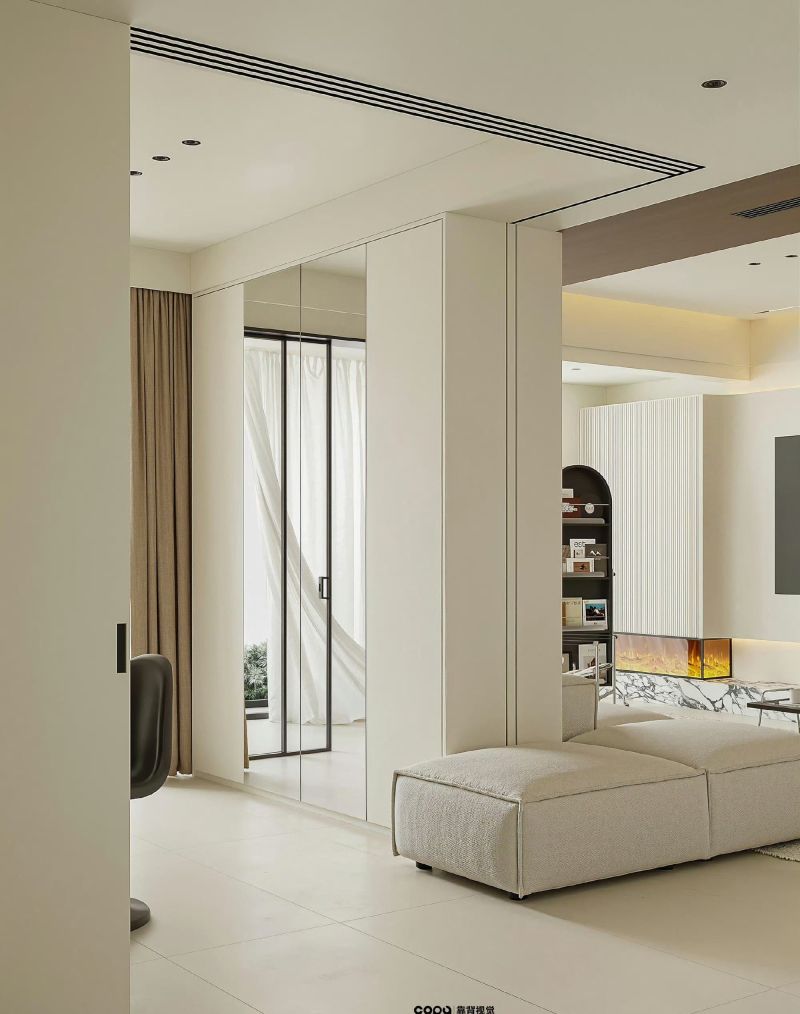 分享/奶油系的客厅，明亮简洁 - 家居知识