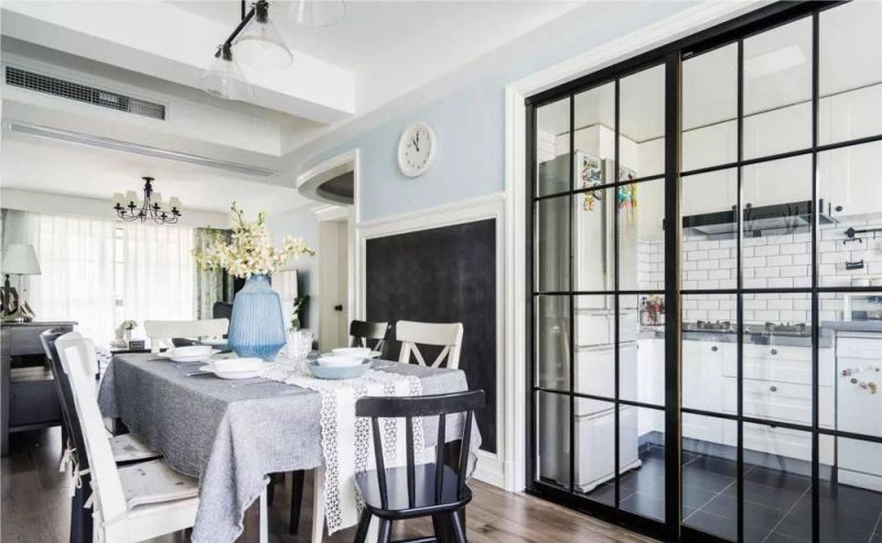 小清新的123平现代美式风三居室，轻松又舒适的家 - 家居知识