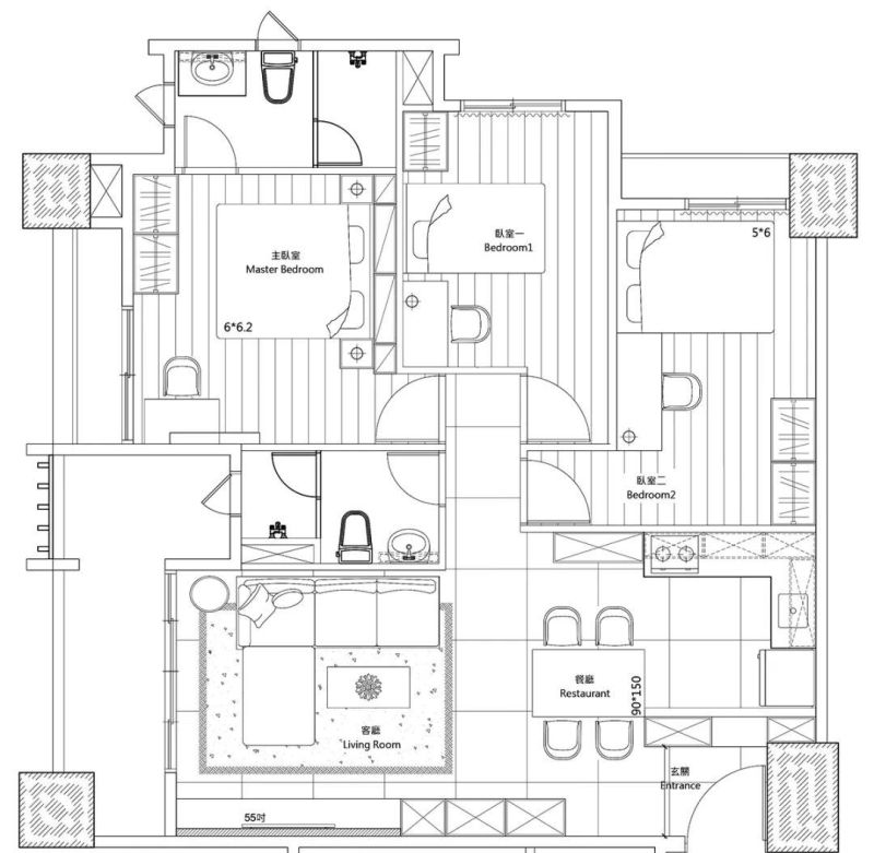 82.5㎡北歐風住宅：柔暖中逐光潛行，伏藏每一抹暖陽！ - 家居知识