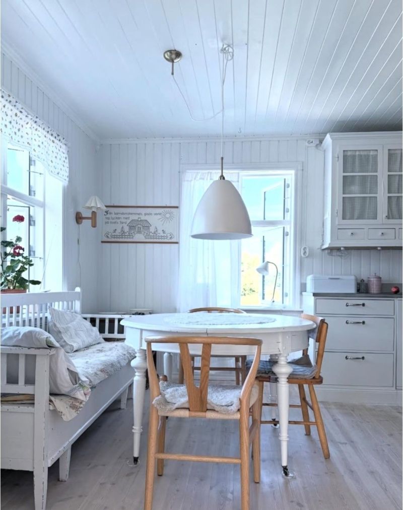 家居美学：清新淡雅的北欧五口之家 - 家居知识