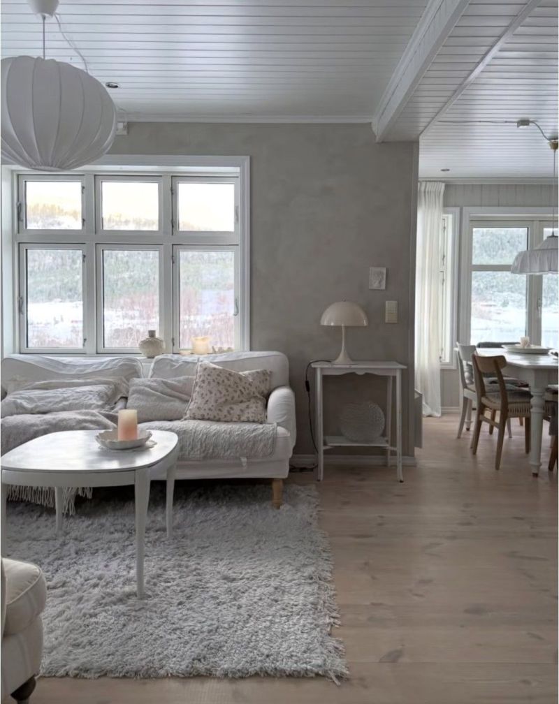 家居美学：清新淡雅的北欧五口之家 - 家居知识