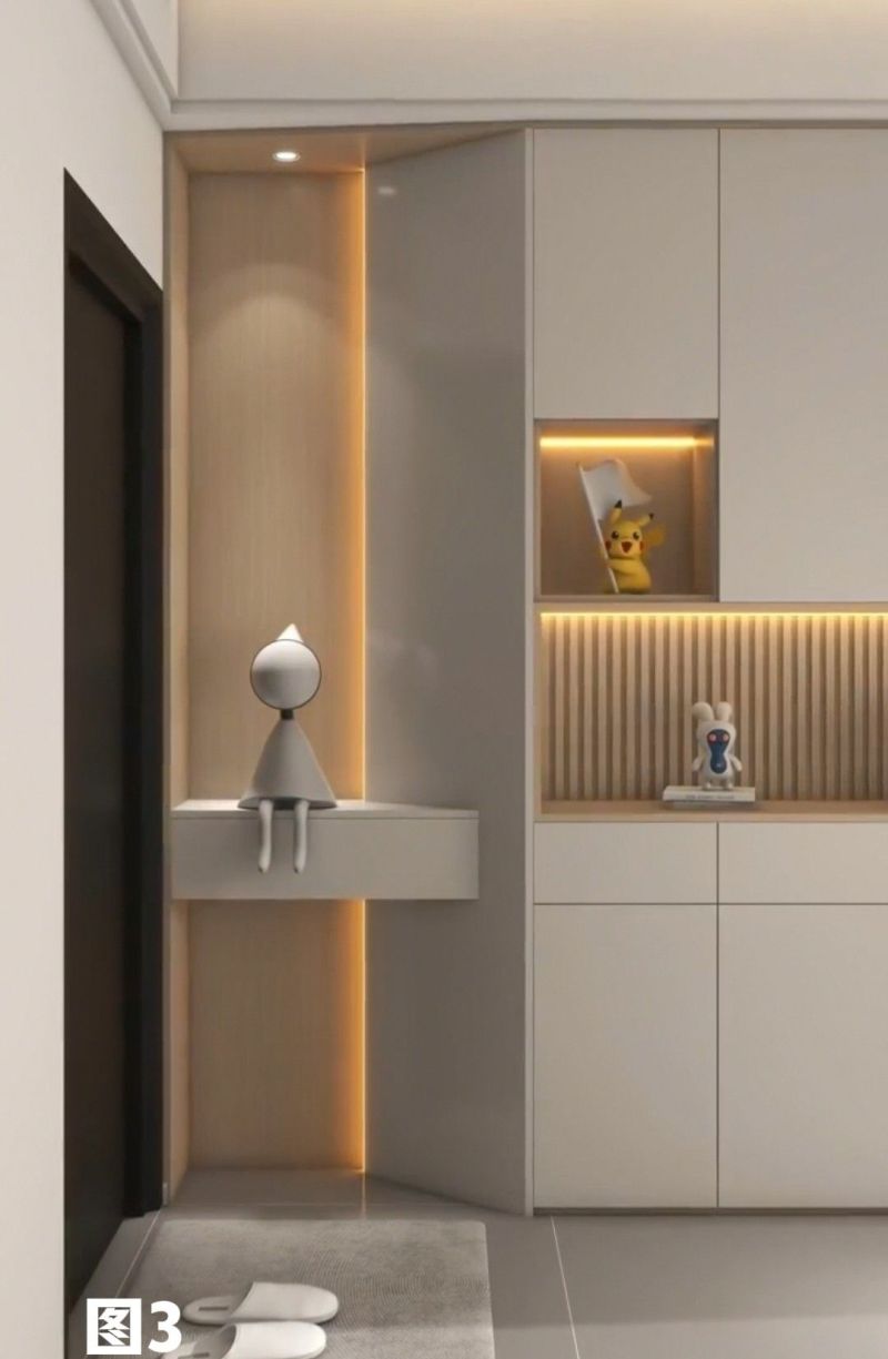 闻所未闻！进门这巴掌大的地方也能做鞋柜？看这做法颠覆我的认知 - 家居知识