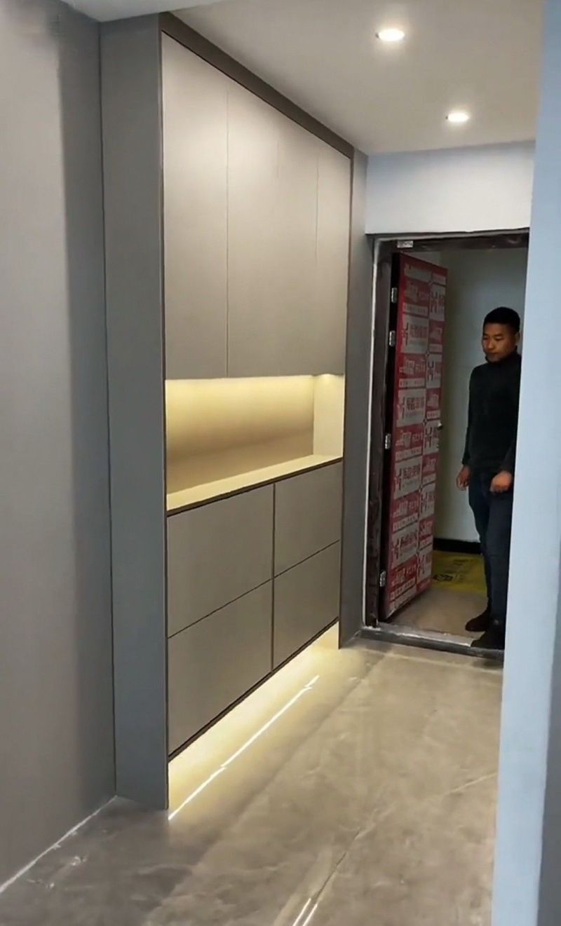 闻所未闻！进门这巴掌大的地方也能做鞋柜？看这做法颠覆我的认知 - 家居知识