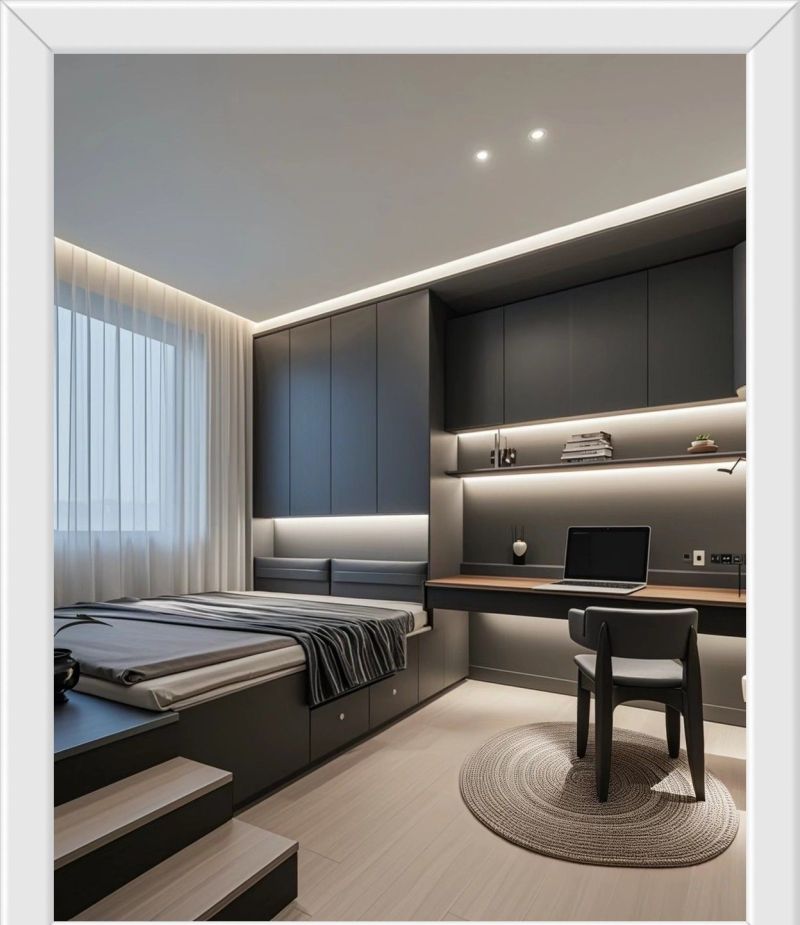 这样设计的榻榻米，我第一次见，2025最火的几款，看了想回家重做 - 家居知识