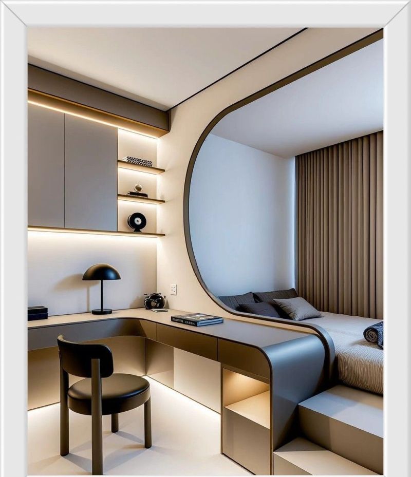 这样设计的榻榻米，我第一次见，2025最火的几款，看了想回家重做 - 家居知识