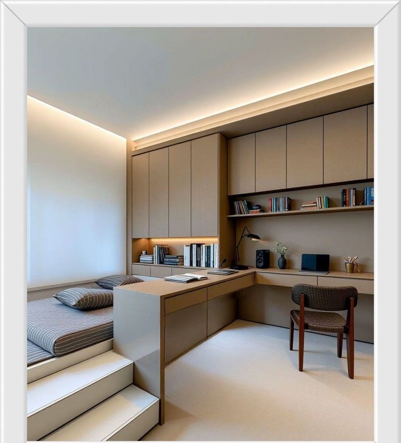 这样设计的榻榻米，我第一次见，2025最火的几款，看了想回家重做 - 家居知识