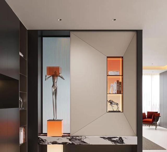 马年流行的轻奢入户玄关设计 - 家居知识
