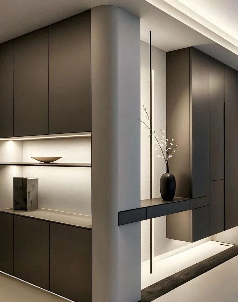 美爆了的玄关+餐边柜设计让空间更灵动 - 今日头条