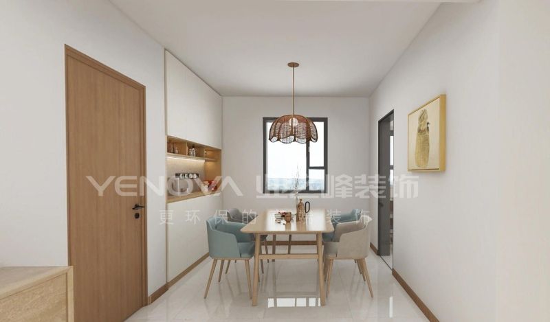 唐山南湖CBD132平方米现代原木风格装修效果案例|业之峰装饰 - 家居知识