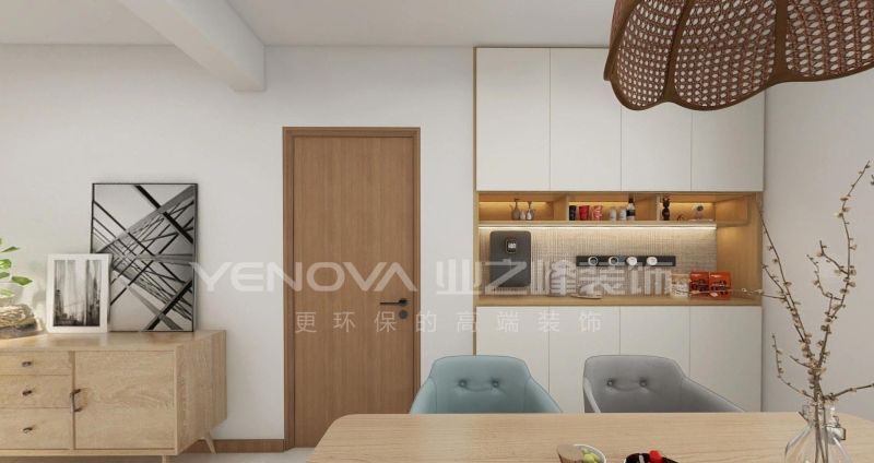 唐山南湖CBD132平方米现代原木风格装修效果案例|业之峰装饰 - 家居知识