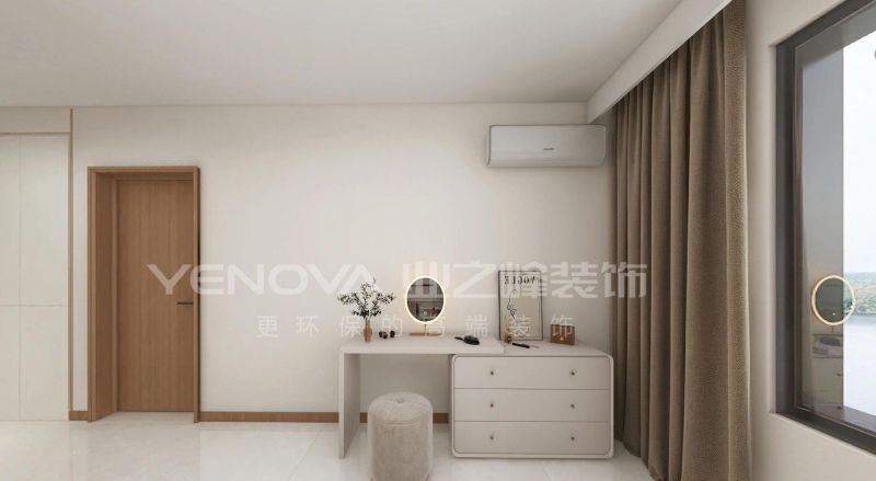 唐山南湖CBD132平方米现代原木风格装修效果案例|业之峰装饰 - 家居知识