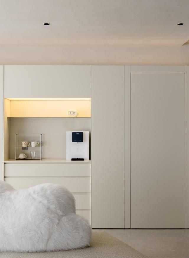 温柔的现代简约风，128平清爽自在的家 - 家居知识