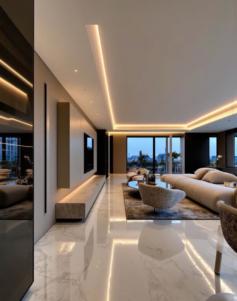 轻奢风的贵气感美翻全场 - 家居知识