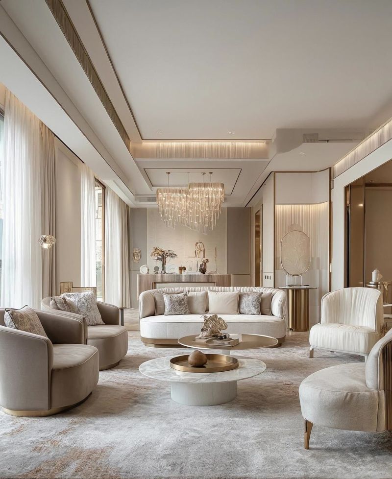 轻奢风的贵气感美翻全场 - 家居知识