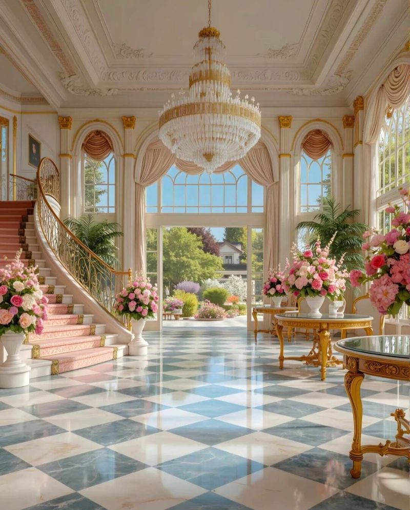 法式轻奢风让我仿佛走进婚姻的殿堂 - 家居知识