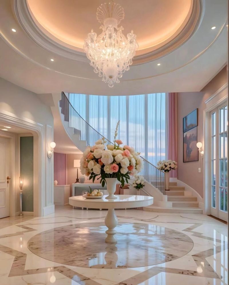 法式轻奢风让我仿佛走进婚姻的殿堂 - 家居知识