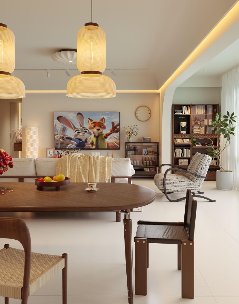 爸妈给了中古风装的意见，融合一下就有现在越住越爱的极简中古家 - 家居知识