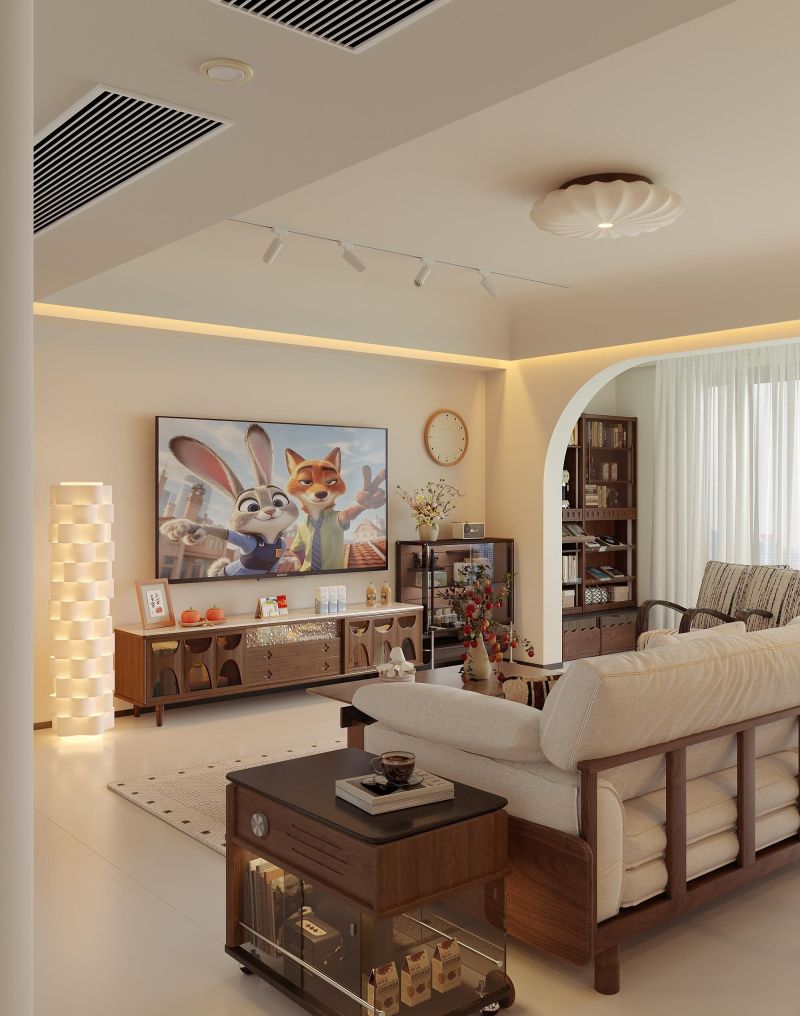 爸妈给了中古风装的意见，融合一下就有现在越住越爱的极简中古家 - 家居知识