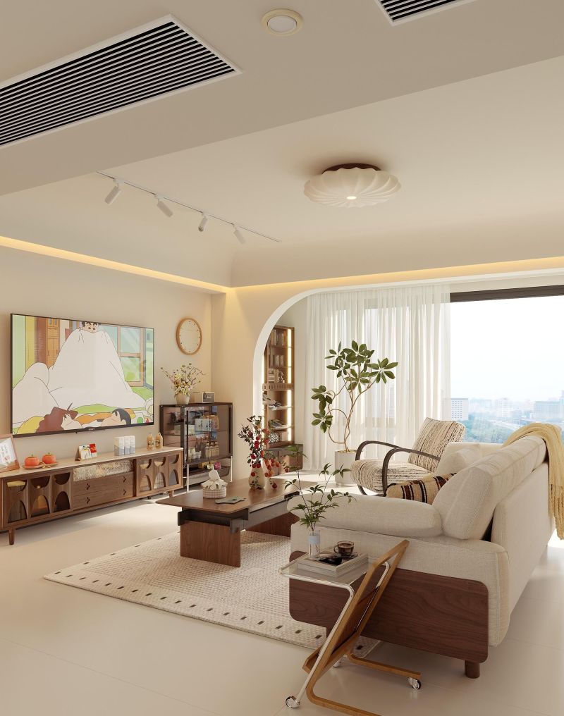 爸妈给了中古风装的意见，融合一下就有现在越住越爱的极简中古家 - 家居知识