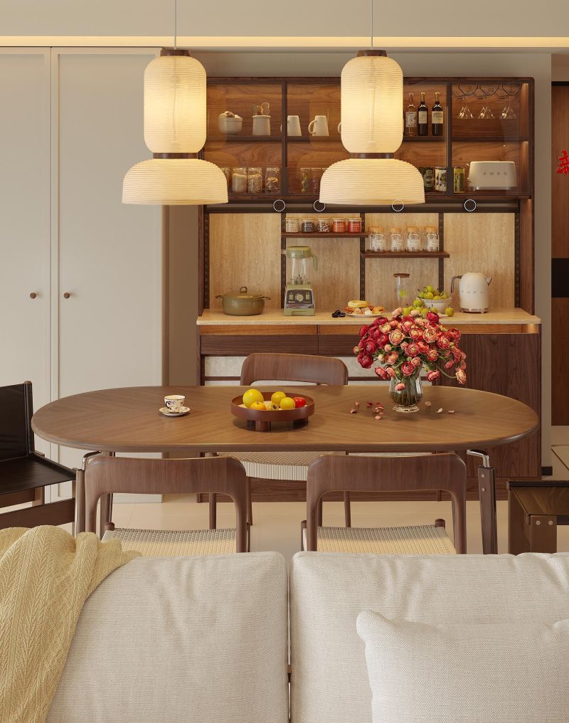 爸妈给了中古风装的意见，融合一下就有现在越住越爱的极简中古家 - 家居知识