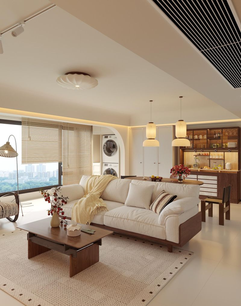 爸妈给了中古风装的意见，融合一下就有现在越住越爱的极简中古家 - 家居知识