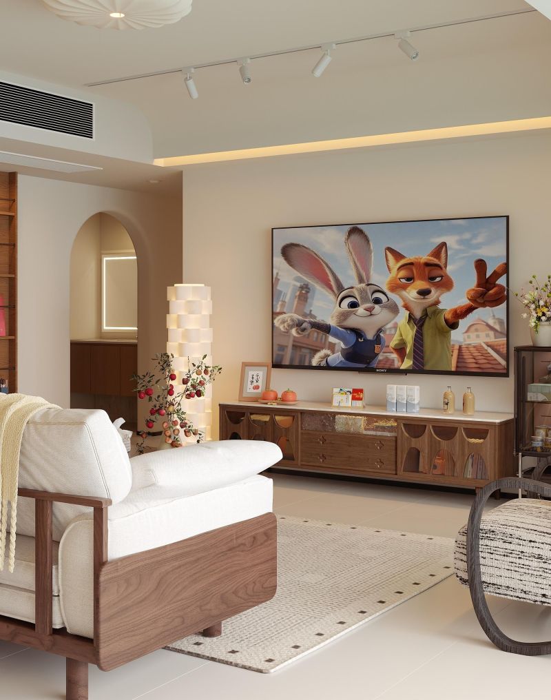 爸妈给了中古风装的意见，融合一下就有现在越住越爱的极简中古家 - 家居知识