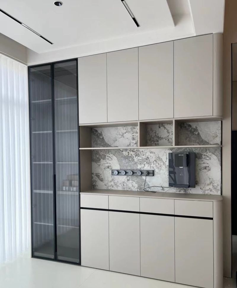 黑白灰高级感餐边柜，谁看了不迷糊 - 家居知识