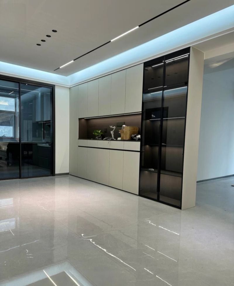 黑白灰高级感餐边柜，谁看了不迷糊 - 家居知识