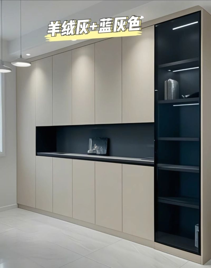 黑白灰高级感餐边柜，谁看了不迷糊 - 家居知识