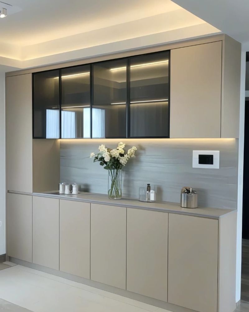 黑白灰高级感餐边柜，谁看了不迷糊 - 家居知识