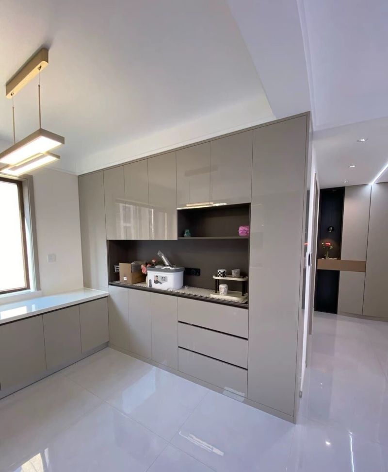 黑白灰高级感餐边柜，谁看了不迷糊 - 家居知识