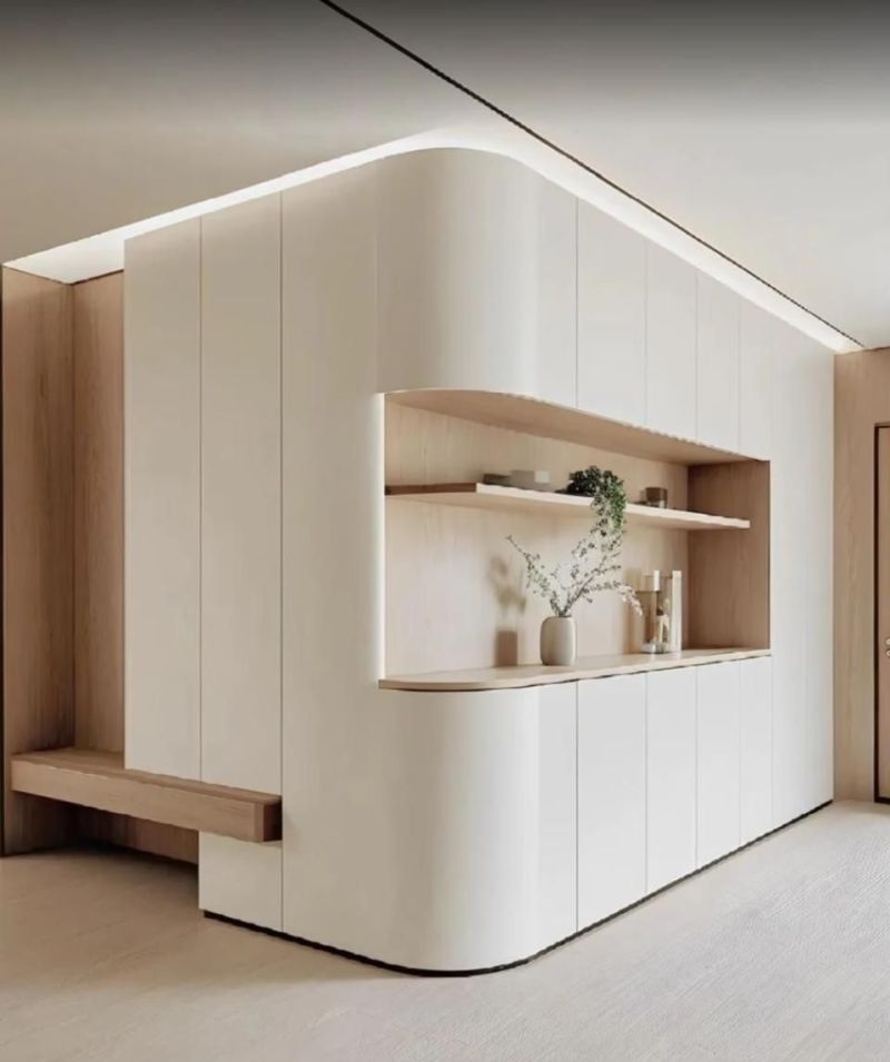 20款转角玄关柜设计，需要的自取 - 家居知识