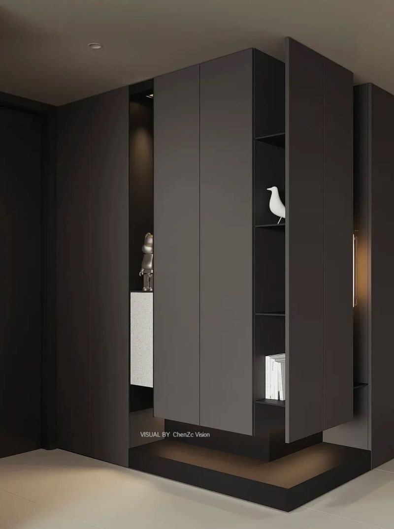 20款转角玄关柜设计，需要的自取 - 家居知识