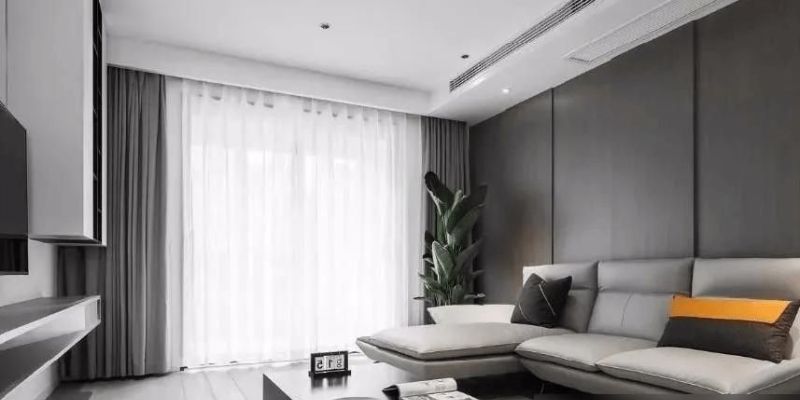 现代简约风格，113平三居室的优雅转身：黑白灰，释放高级感 - 家居知识