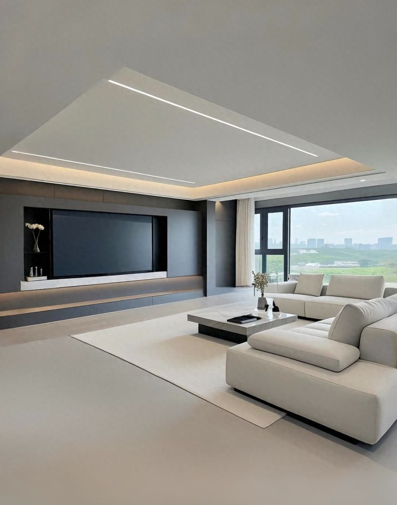 现代极简家居，干净到极致的治愈美学