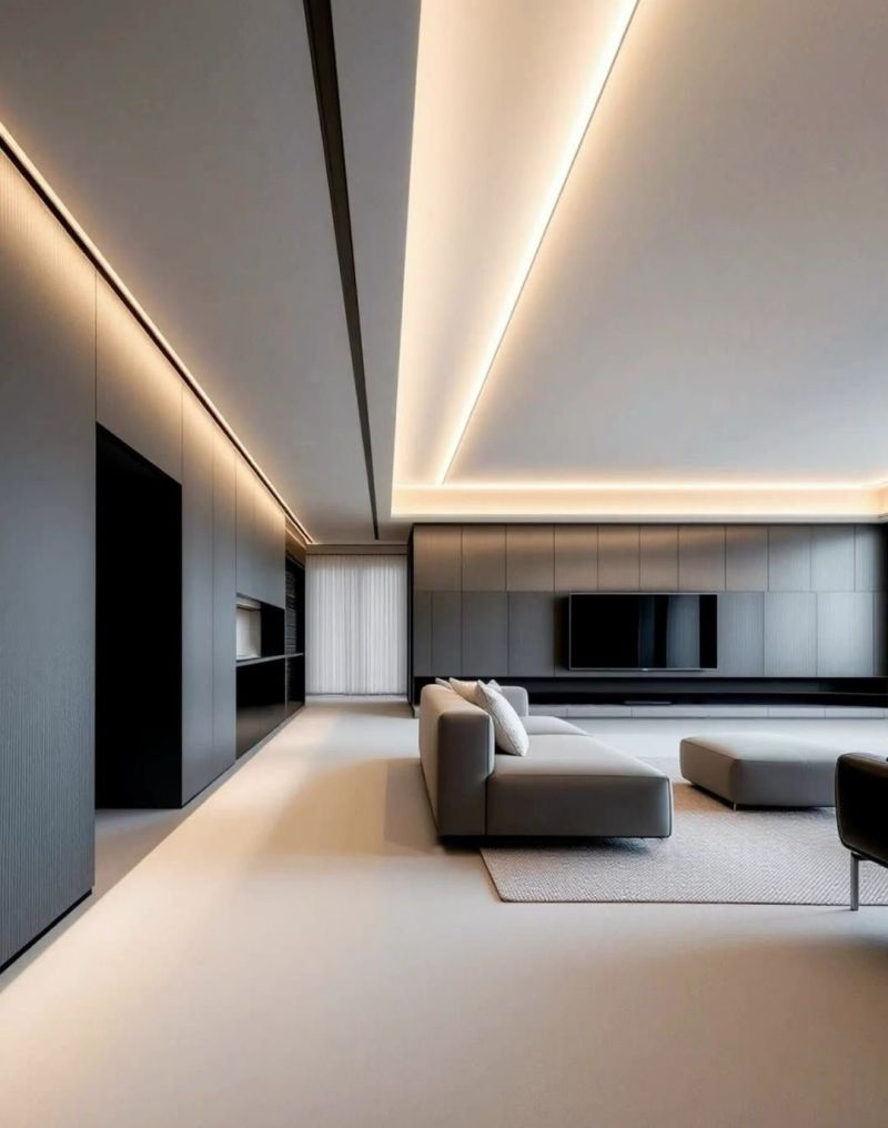 谁懂啊！现代极简的家太干净了吧 - 家居知识