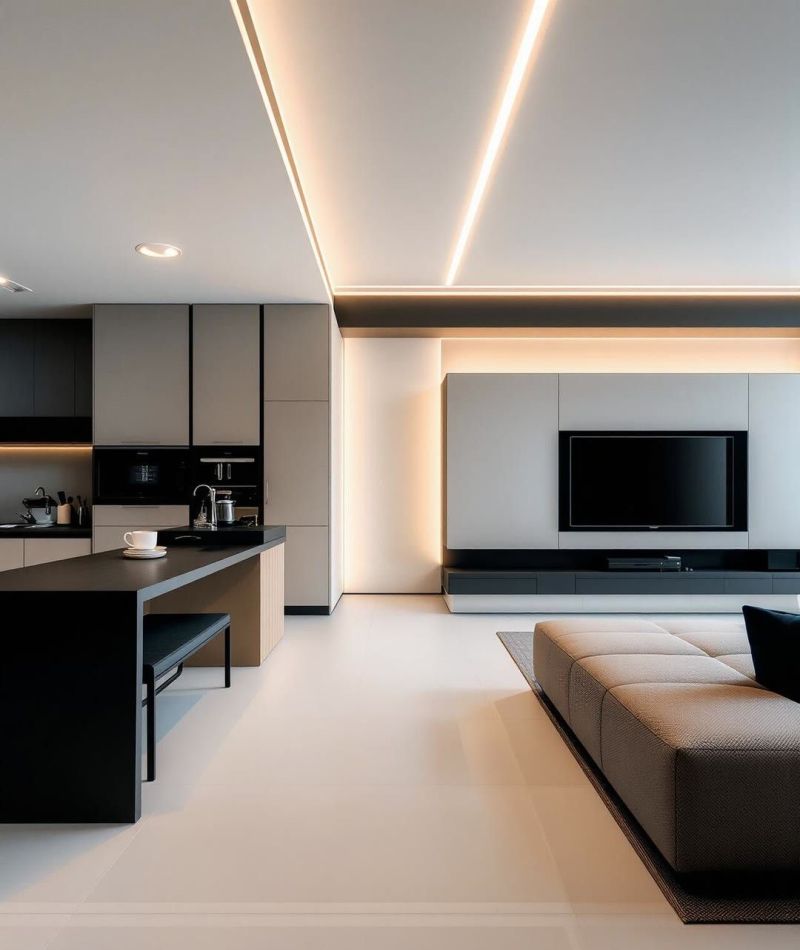 谁懂啊！现代极简的家太干净了吧 - 家居知识