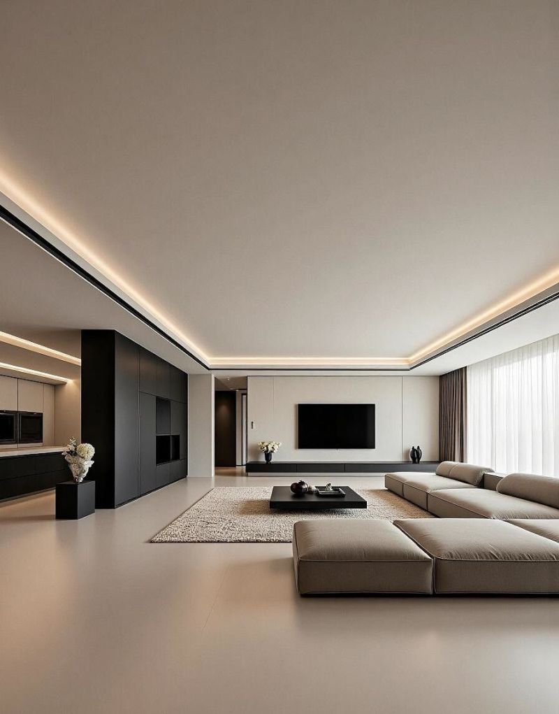 谁懂啊！现代极简的家太干净了吧 - 家居知识