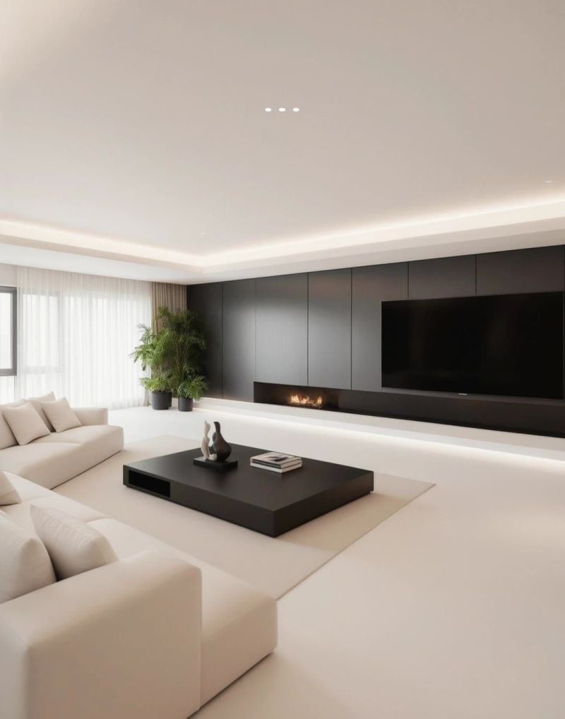 谁懂啊！现代极简的家太干净了吧 - 家居知识