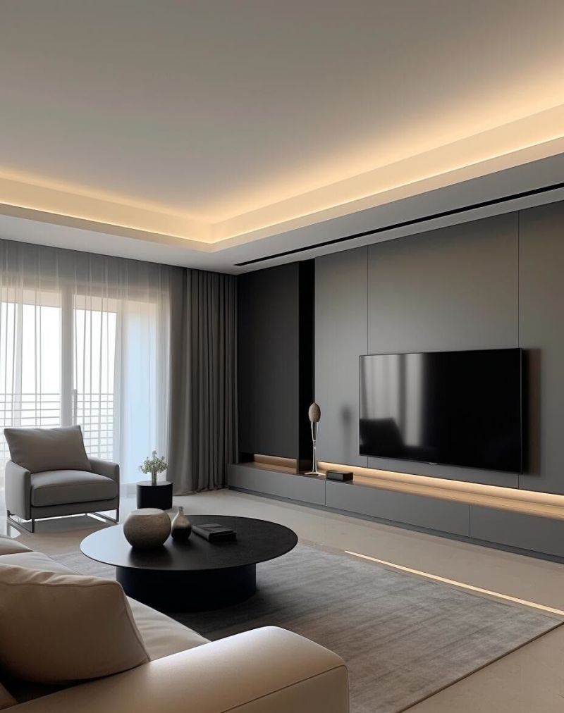 谁懂啊！现代极简的家太干净了吧 - 家居知识