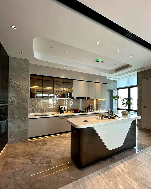 480m²轻奢风大平层，一线江景房，果然越大越好宅！ - 家居知识