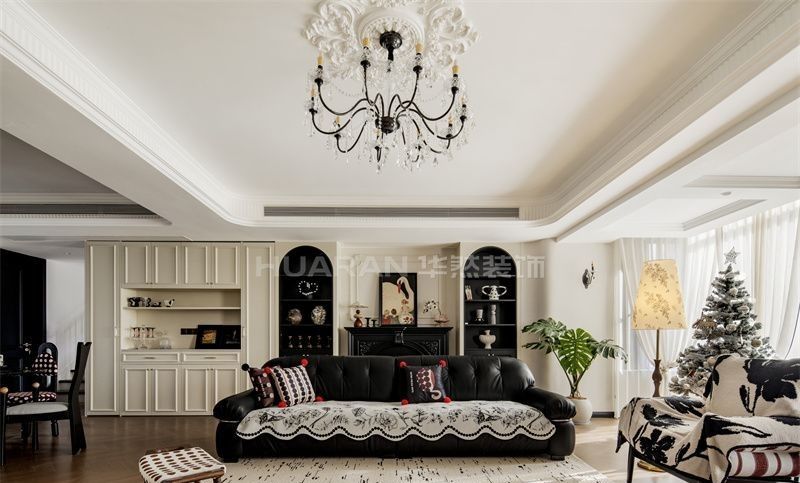 【实景】合肥江山庐州印197㎡法式复古风格落地实景 - 家居知识