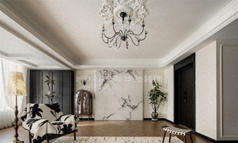 合肥197㎡法式复古风豪宅实景落地，尽显优雅格调