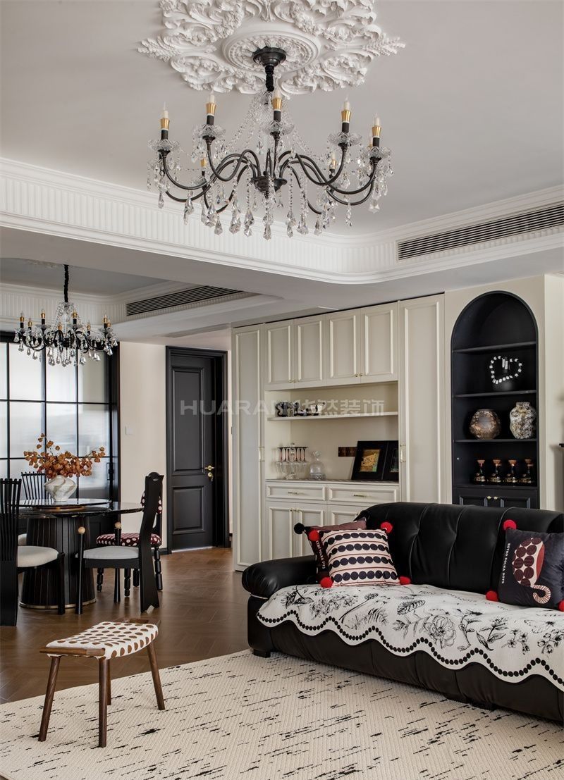 【实景】合肥江山庐州印197㎡法式复古风格落地实景 - 家居知识