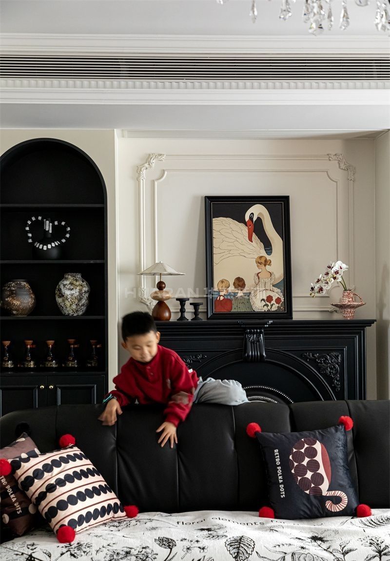 【实景】合肥江山庐州印197㎡法式复古风格落地实景 - 家居知识